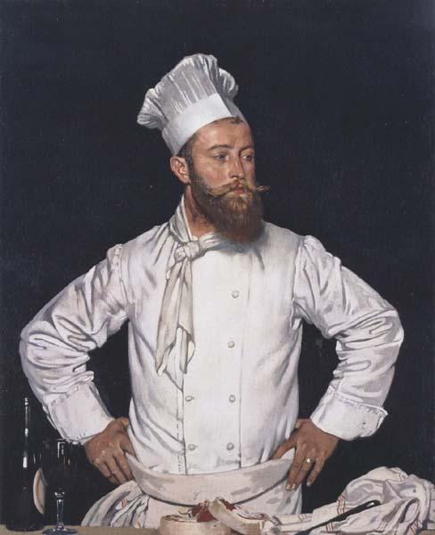 Sir William Orpen Le Chef de l Hotel Chatham France oil painting art
